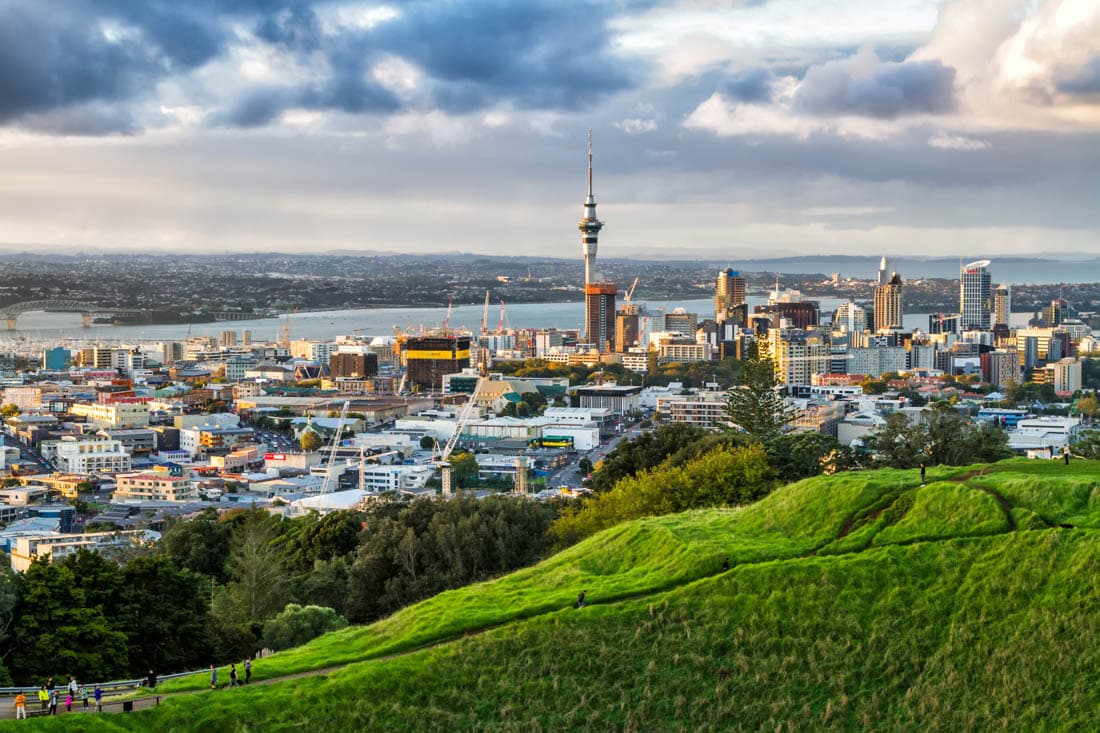 Auckland depuis le Mont Eden
