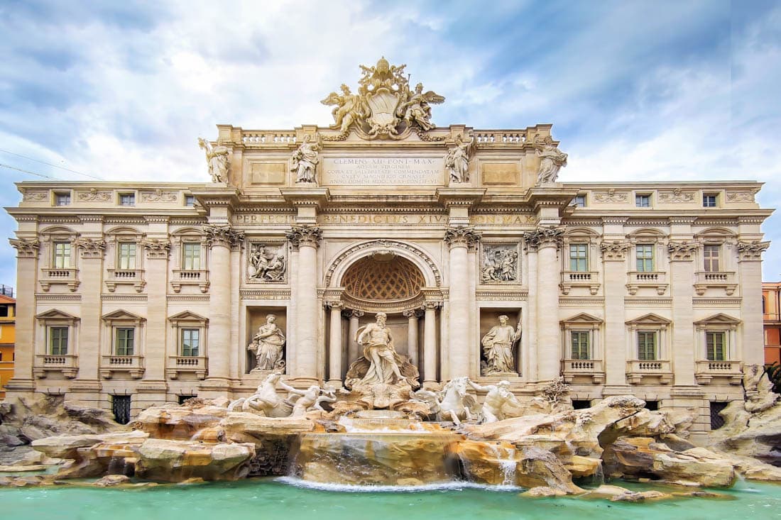 La Fontaine de Trevi, chef-d'œuvre baroque de Rome